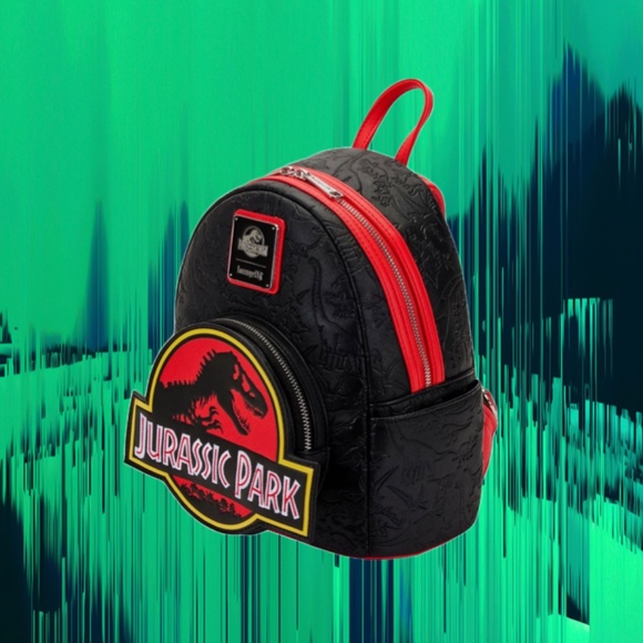 Loungefly Bags Loungefly Universal Jurassic Park Logo Mini Backpack